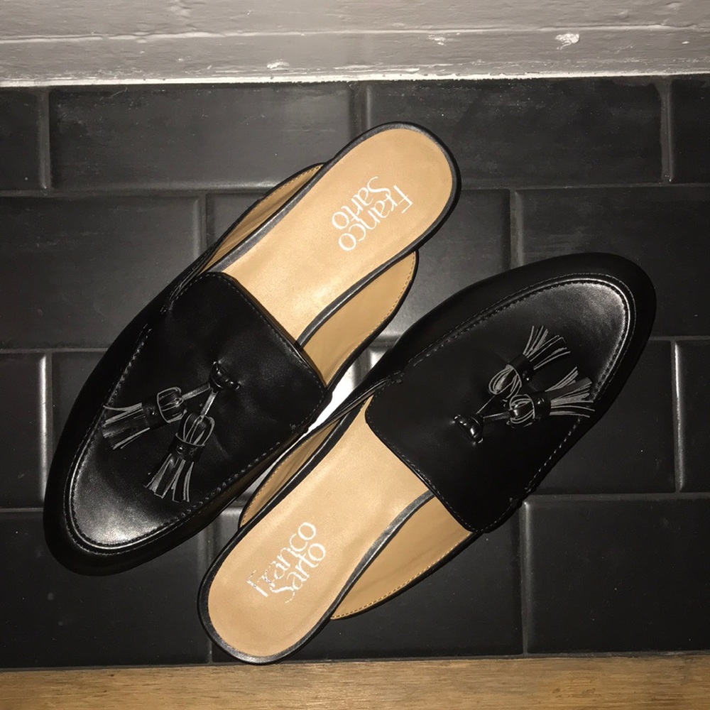 Franco Sarto Mule with Tassles